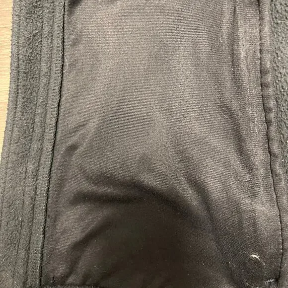 The North Face Black Full Zip Fleece Jacket Women’s M Soft Warm Cinch  Flawed - Picture 10 of 12
